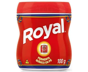 Fermento em Pó Químico Royal 100g